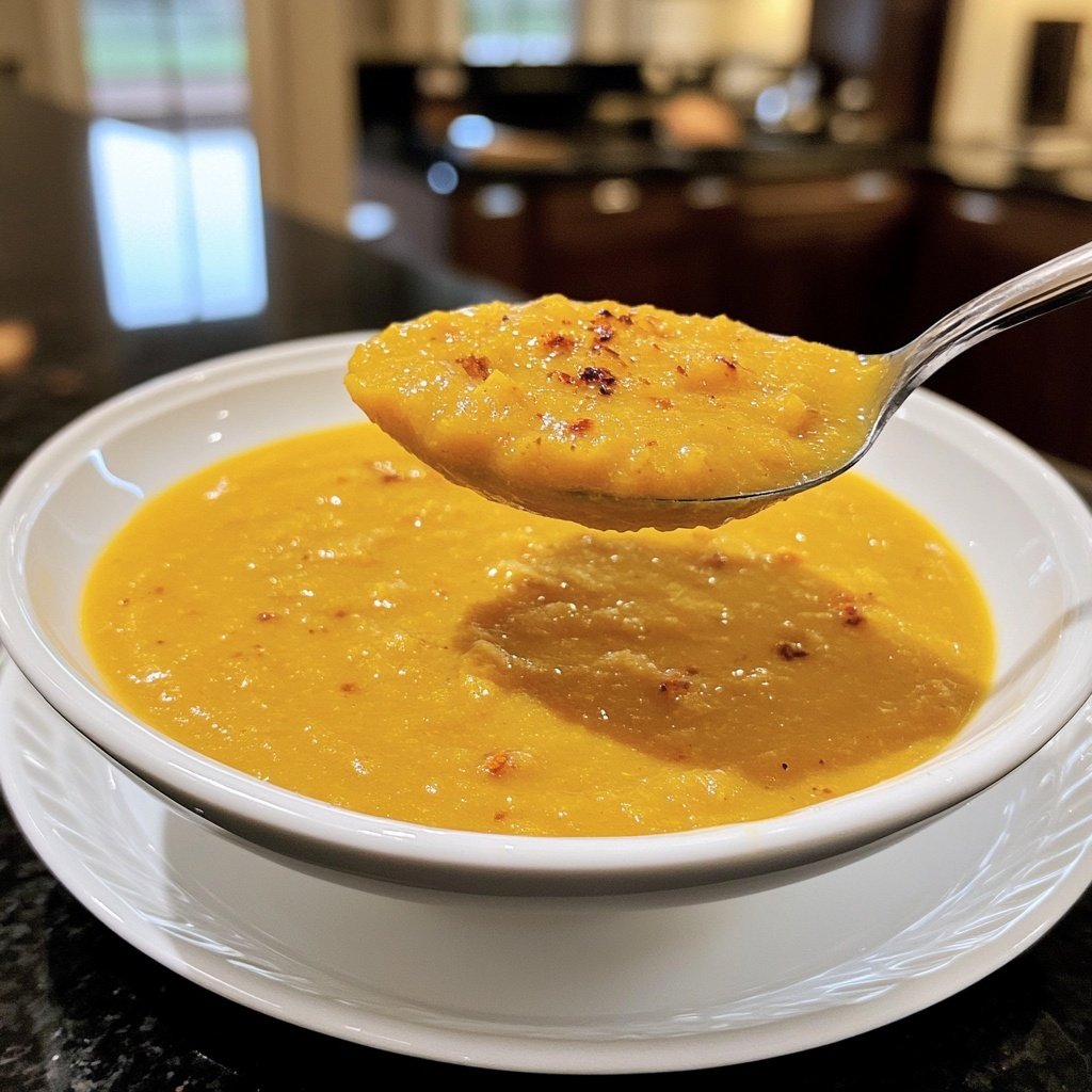Squash Soup with Ginger