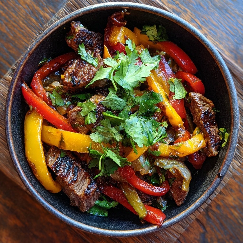 Grilled Steak Fajita Bowls