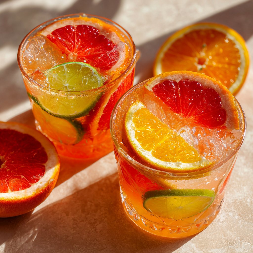 Spring Drinks With Fresh Citrus