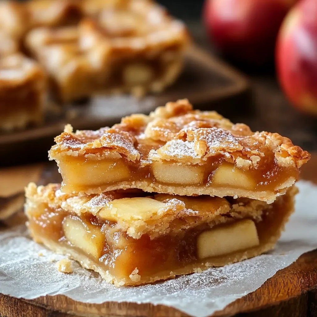 Quick & Delicious Apple Pie Bars for Fall! 🍏🍰