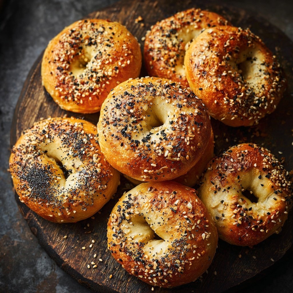 Greek Yogurt Bagels Oven Baked