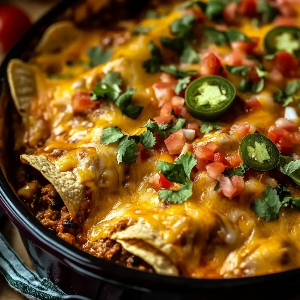 Crockpot Taco Casserole