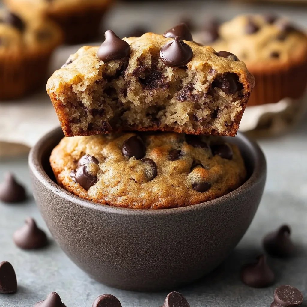 Banana Chocolate Chip Muffins