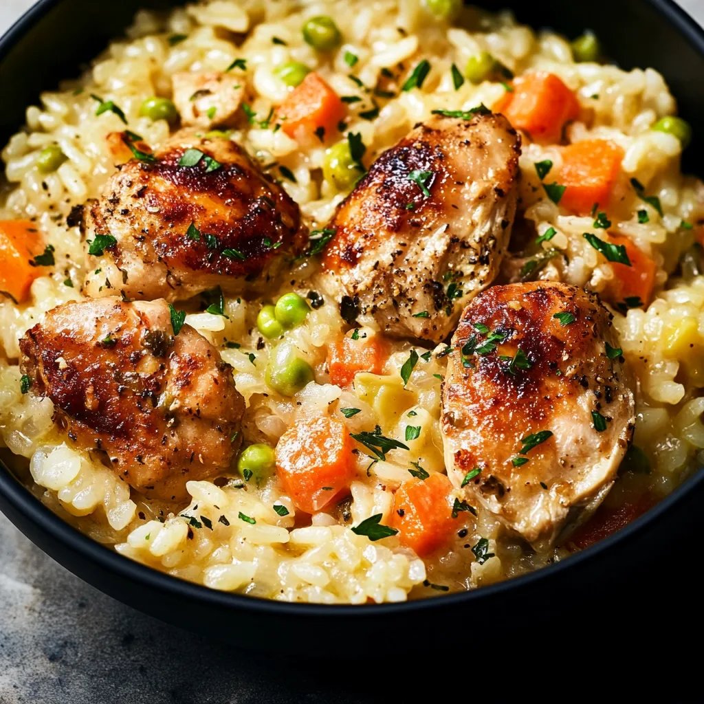 Cozy One-Pot Chicken & Rice (Gluten-Free)