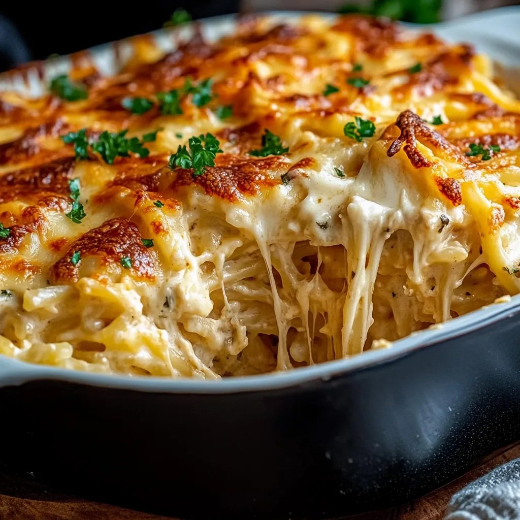 Creamy Southern Spaghetti Bake