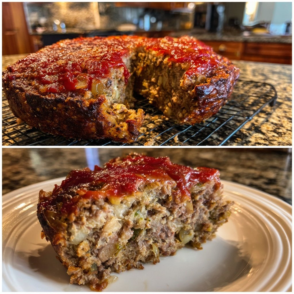 Classic Comfort Food Beef Meatloaf