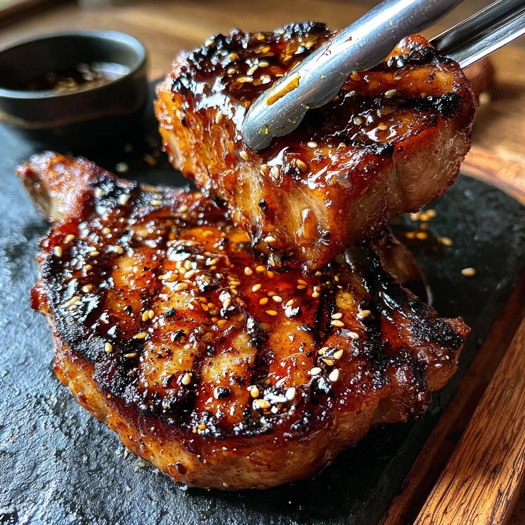 Honey Garlic Pork Chops