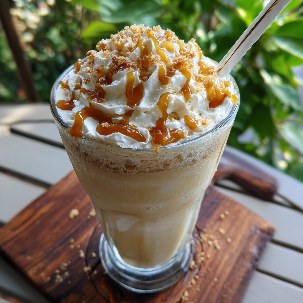 Vanilla Cream Coffee Frappé
