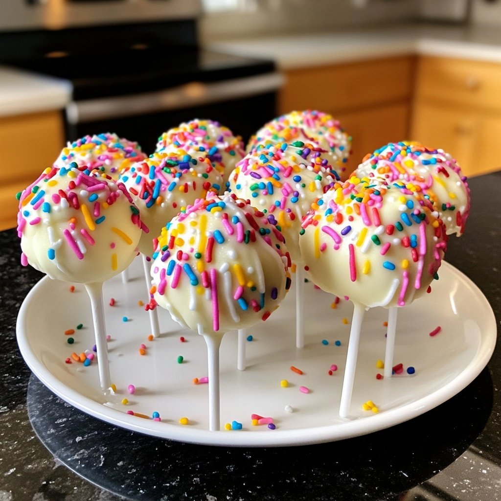 Starbucks Copycat Birthday Cake Pops