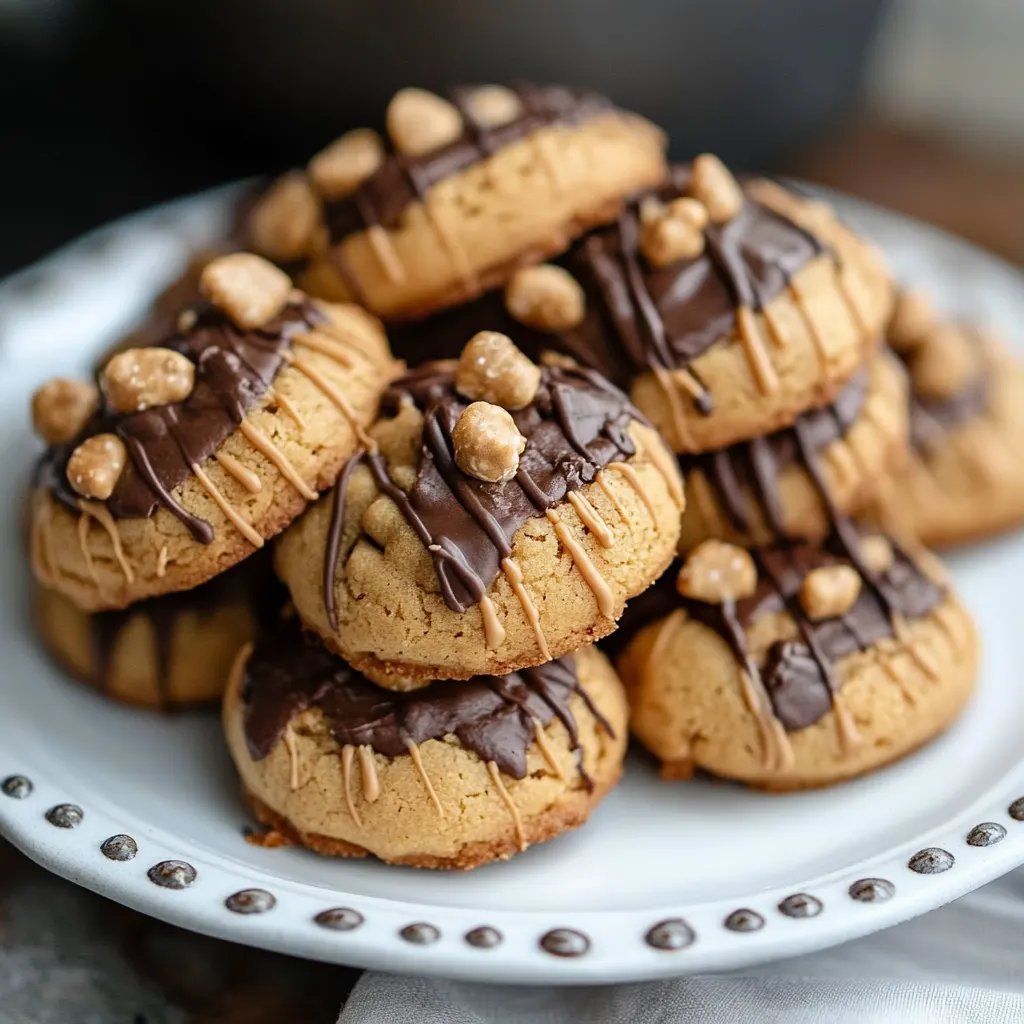 Easy Nutter Butter Acorn Cookies